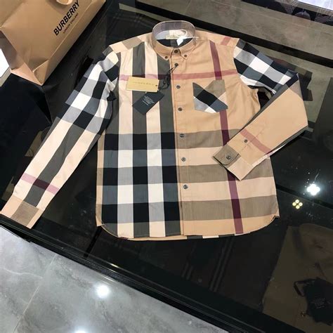 fake mens burberry shirts